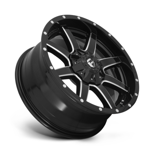 Fuel 1PC D610 Maverick 18x9 Gloss Black Milled Wheel with 8x165.1 Bolt Pattern