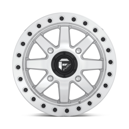 Fuel UTV D937 Maverick HD Beadlock Wheel 15x7 - 4x137 Bolt Pattern, +38 Offset, Raw Machined Finish