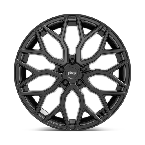 Niche 1PC M261 MAZZANTI 22x10 Matte Black Wheel with 5x112 Bolt Pattern and 66.56mm Center Bore