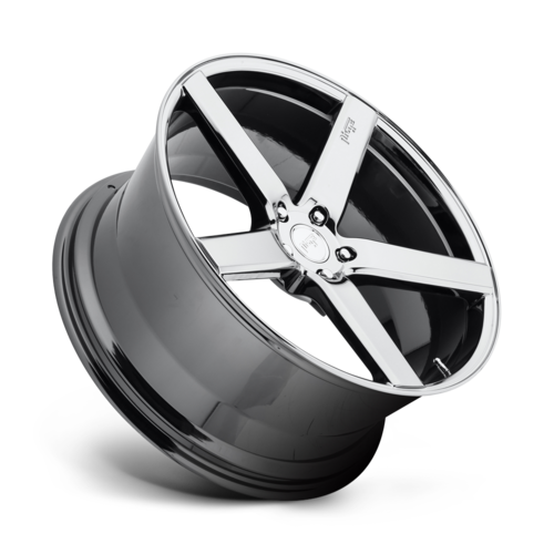 Niche 1PC M132 Milan 20x8.5 Chrome Wheel with 5x112 Bolt Pattern and 34mm Offset