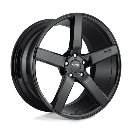Niche 1PC M188 Milan 20x8.5 Wheel with 5x120 Bolt Pattern and Gloss Black Finish