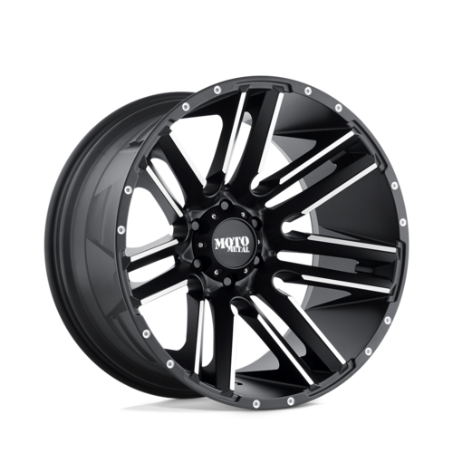Moto Metal MO978 Razor 20-Inch Satin Black Machined Off-Road Wheel