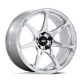 Motegi MR154 BATTLE 18x9.5 Inch Polished Alloy Wheel with 5x100 Bolt Pattern and +38 Offset