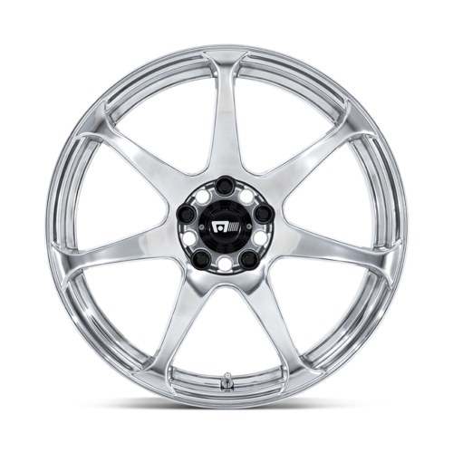 Motegi MR154 BATTLE 18x8 Polished Alloy Wheel with 5x114.3 Bolt Pattern and +43 Offset