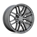 Motegi MR157 CM8 17x8 Gloss Gunmetal Wheel with 4x100/4x108 Bolt Pattern and +38 Offset