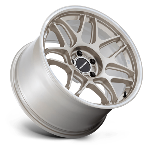 Motegi MR158 TSUBAKI 18x8.5 Inch Wheels with 5x100 Bolt Pattern and Motorsport Gold Finish