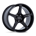 Motegi MR159 BATTLE V 18x8.5 Blackbird Metallic Wheel with 5x114.3 Bolt Pattern and +22 Offset