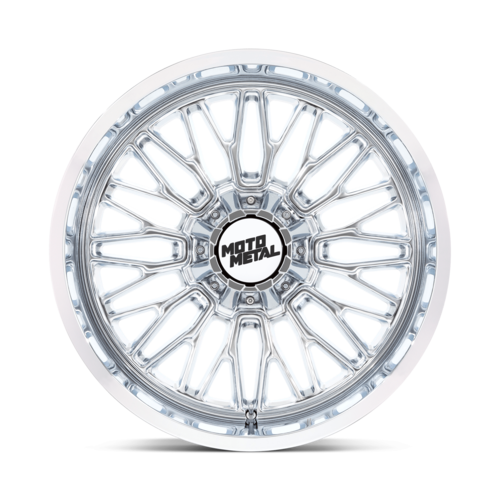 Moto Metal MO809 STINGER 22x12 Chrome Off-Road Wheel with 8x170 Bolt Pattern and -44 Offset