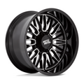 Moto Metal MO809 STINGER 20x10 Gloss Black Machined Wheel with 8x180 Bolt Pattern and -18 Offset
