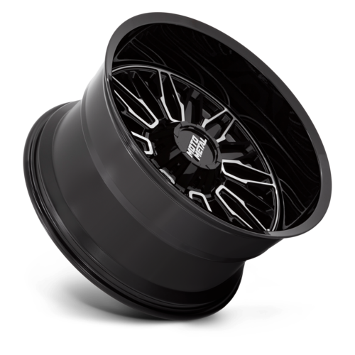 Moto Metal MO809 STINGER 20x9 Gloss Black Machined Wheel with 8x170 Bolt Pattern and 125.10 Center Bore