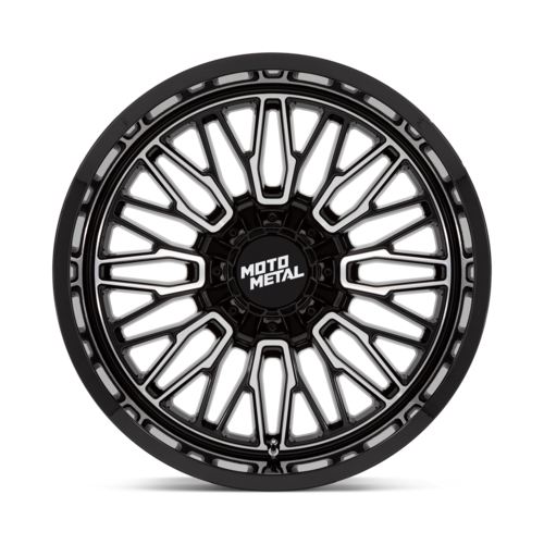 Moto Metal MO809 STINGER 20x10 Gloss Black Machined Wheel with -18 Offset and 8x170 Bolt Pattern