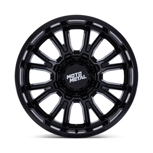 Moto Metal MO810 Legacy 20x9 Gloss Black Wheel with 6x135/6x139.7 Bolt Pattern, +20 Offset, 106.10mm Center Bore