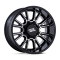 Moto Metal MO810 Legacy 20x9 Gloss Black Machined Wheel with 6x135/6x139.7 Bolt Pattern and 106.10 Center Bore