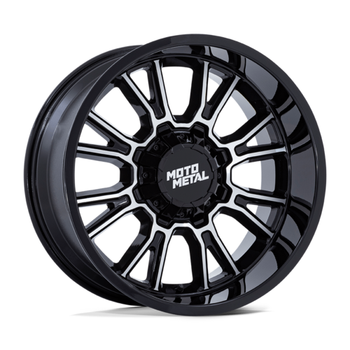 Moto Metal MO810 Legacy 20x9 Gloss Black Machined Wheel with 5x127/5x139.7 Bolt Pattern