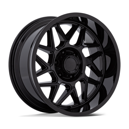 Moto Metal MO812 Turbine 20x9 Gloss Black Alloy Wheel with 8x170 Bolt Pattern and +20 Offset
