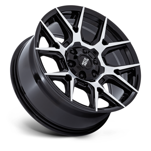 Moto Metal MO813 Mason 20x9 Gloss Black Machined Wheel with 6x135/6x139.7 Bolt Pattern and 95.10mm Center Bore