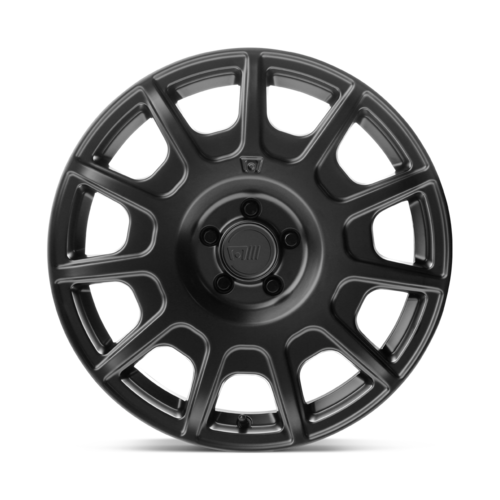 Motegi MR139 RF11 17x7.5 Satin Black Alloy Wheel with 5x100 Bolt Pattern and 40mm Offset