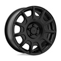 Motegi MR139 RF11 17x7.5 Satin Black Alloy Wheel with 5x100 Bolt Pattern and 40mm Offset