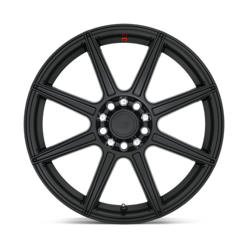 Motegi MR142 CS8 Satin Black 18-Inch Wheels with 5x100/5x114.3 Bolt Pattern and 45mm Offset