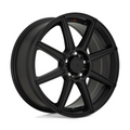 Motegi MR142 CS8 17x7 Satin Black Alloy Wheels with 5x112/114.3 Bolt Pattern and 72.56mm Center Bore