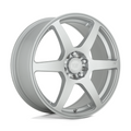 Motegi MR143 CS6 17x7 Hyper Silver Wheel with 5x114.3/120 Bolt Pattern and 40mm Offset