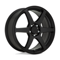 Motegi MR143 CS6 Satin Black 15x6.5 Wheel with 4x100/4x108 Bolt Pattern and 72.56mm Center Bore