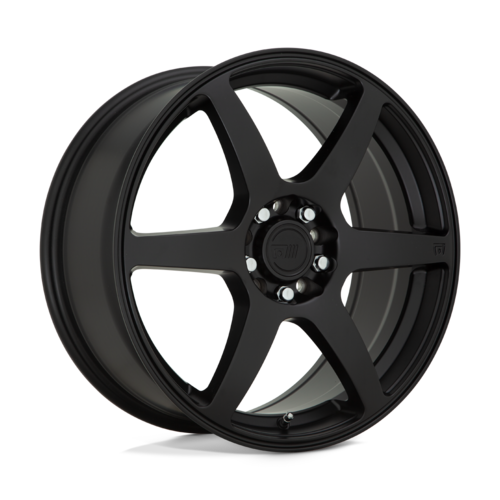 Motegi MR143 CS6 Satin Black 18x8 Wheel with 5x108/5x114.3 Bolt Pattern and 45mm Offset