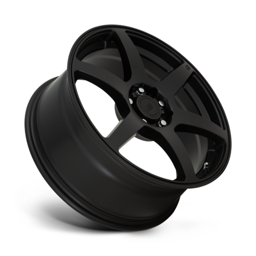 Motegi MR143 CS6 Satin Black 15x6.5 Wheel with 5x100/5x114.3 Bolt Pattern and 72.56mm Center Bore