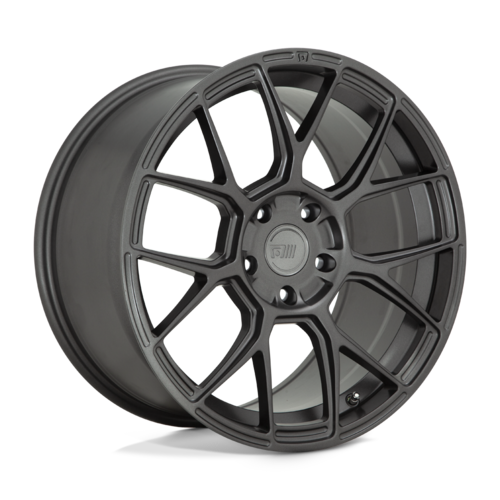 Motegi MR147 CM7 18x8.5 Gunmetal Gray Alloy Wheel with 5x114.3 Bolt Pattern and 42mm Offset