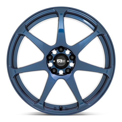 Motegi MR154 BATTLE 17x8 Midnight Blue Alloy Wheel with 5x100 Bolt Pattern and +43 Offset