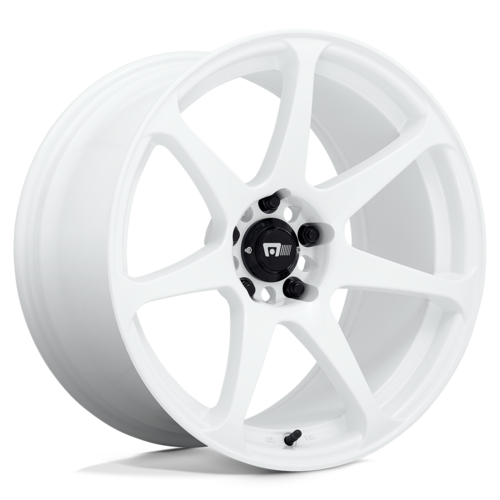 Motegi MR154 BATTLE 18x8 White Alloy Wheel with 5x114.3 Bolt Pattern and +30 Offset