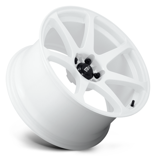 Motegi MR154 BATTLE 18-Inch Alloy Wheel in White with 5x100 Bolt Pattern and +38 Offset