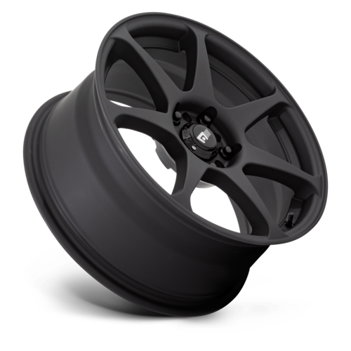 Motegi MR154 BATTLE 17x8 Matte Black Alloy Wheel with 5x100 Bolt Pattern and +30 Offset