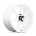 Motegi MR154 BATTLE 17x8 White Alloy Wheel - 5x100 Bolt Pattern, +30 Offset