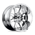 Fuel 1PC D536 MAVERICK 20x12 Chrome Off-Road Wheel with 8x170 Bolt Pattern and -44 Offset