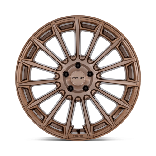 Niche 1PC M275 Amalfi 20x10.5 Bronze Platinum Wheel with 5x112 Bolt Pattern and 66.56mm Center Bore