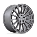 Niche 1PC M276 Amalfi 20x9 Silver Platinum Wheel with 5x114.3 Bolt Pattern and +35 Offset