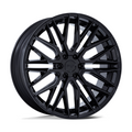 Niche 1PC M224 Gamma 22x9.5 Inch Gloss Black Wheel with 6x135 Bolt Pattern and +25 Offset
