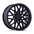 Niche 1PC NC277 Calabria 5 20x10.5 Matte Black Wheel with 5x114.3 Bolt Pattern and +40 Offset
