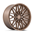 Niche 1PC NC278 Calabria 6 24x10 Bronze Alloy Wheel with 6x139.7 Bolt Pattern and +20 Offset