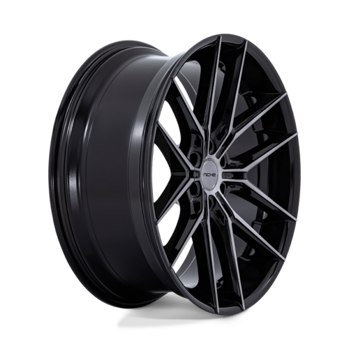 Niche 1PC Prodigy 6 22x9.5 Wheel with Gloss Black Dark Tinted Finish and 6x139.7 Bolt Pattern