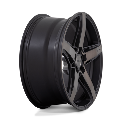 Niche 1PC M271 Teramo 20x9.5 Matte Black Wheel with Double Dark Tint Face and 5x114.3 Bolt Pattern
