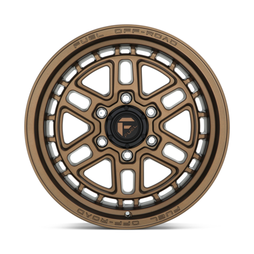 Fuel 1PC D669 NITRO 17x9 Matte Bronze Wheel with -12 Offset and 6x139.7 Bolt Pattern