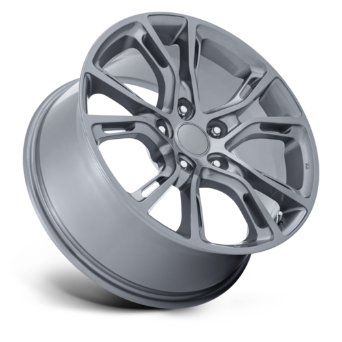 Performance Replicas PR137S 18x8 Silver Gray Wheel with 5x127 Bolt Pattern and 71.50mm Center Bore