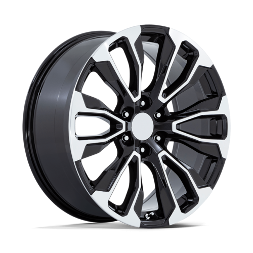 Performance Replicas PR211 26x10 Gloss Black Machined Face Wheel with 6x139.7 Bolt Pattern and 78.10 Center Bore