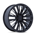 Performance Replicas PR226 22x9 Gloss Black Wheels with 6x139.7 Bolt Pattern and +28 Offset