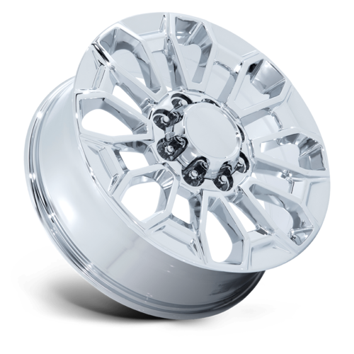 Performance Replicas PR228 22x8.5 Chrome Wheel with 8x180 Bolt Pattern and +44 Offset