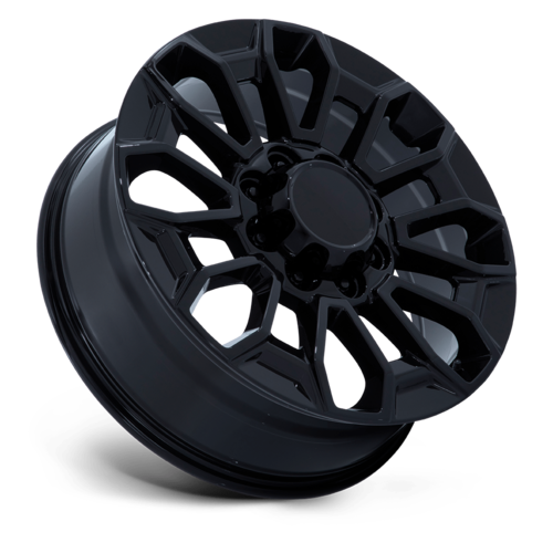 Performance Replicas PR228 22x8.5 Inch Gloss Black Wheel with 8x165.1 Bolt Pattern and +15 Offset