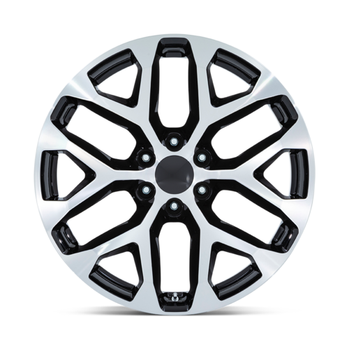 Performance Replicas PR177 26-Inch Gloss Black Machined Face Wheel with 6x139.7 Bolt Pattern and +24mm Offset
