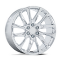 Performance Replicas PR213 24x10 Chrome Wheel with 6x139.7 Bolt Pattern and +31 Offset